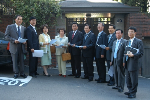 재무건설위원회 현장답사