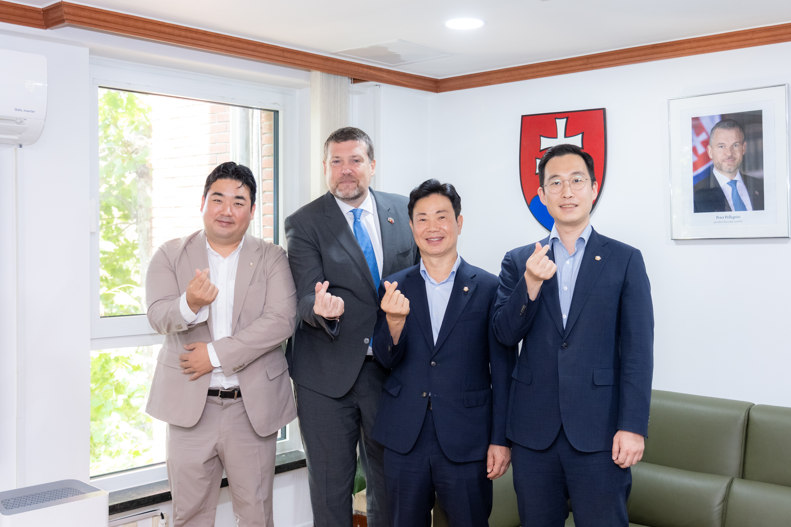 슬로바키아 대사관 방문
