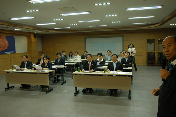 제168회 임시회 재무위 현장방문(탄천물재생센터)