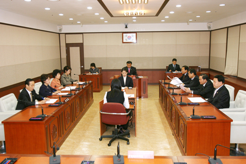제 157회 정례회 운영위원회의 활동 모습