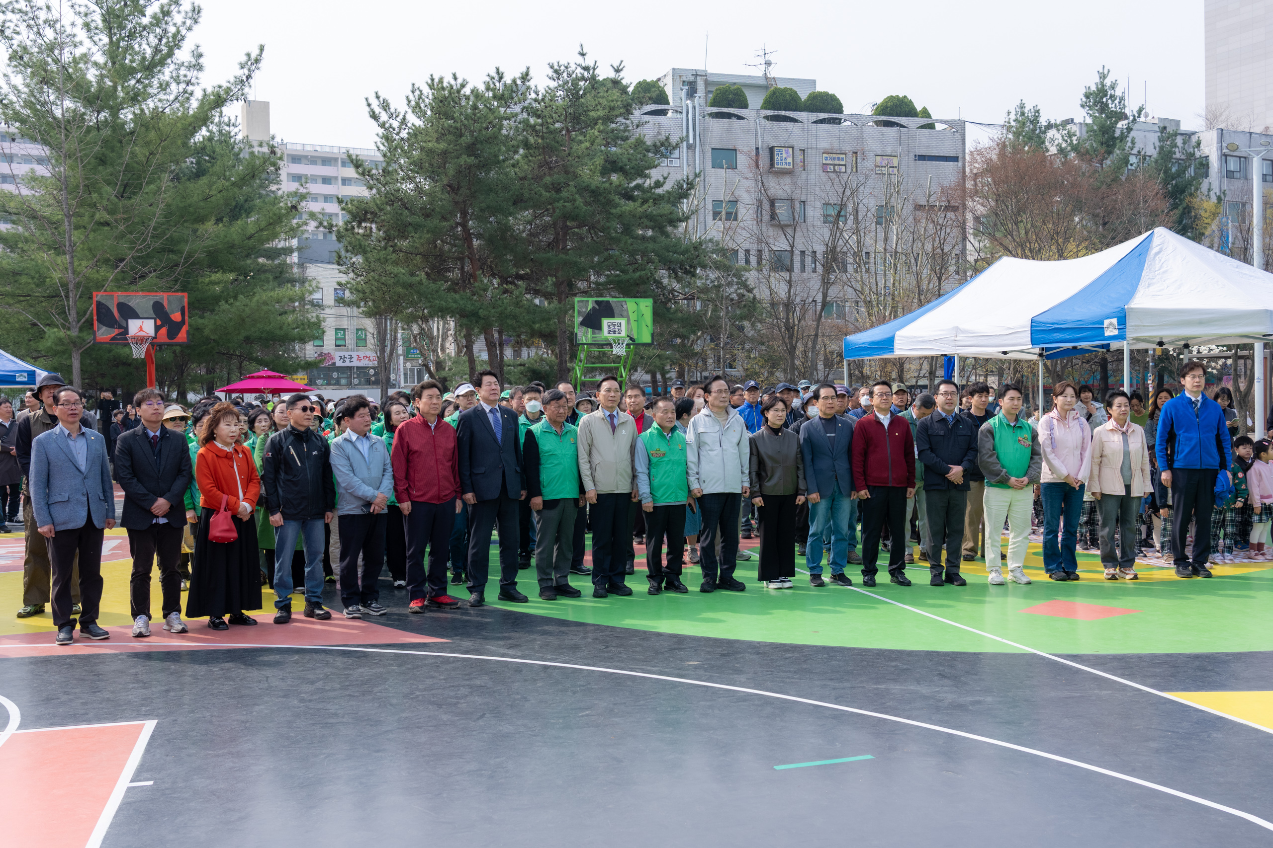 구민참여 정원숲 조성 행사