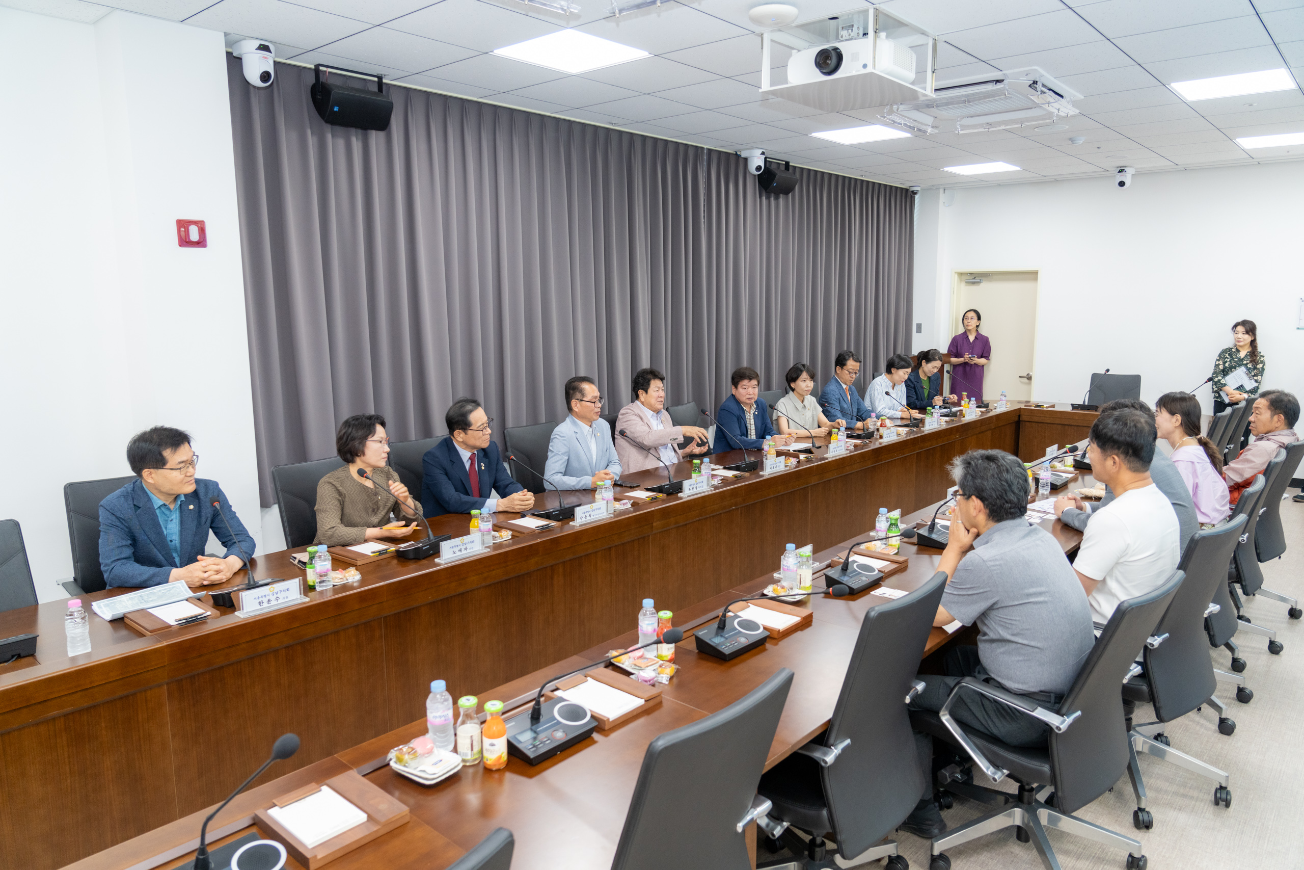 인천 강화군의회 의원 내방