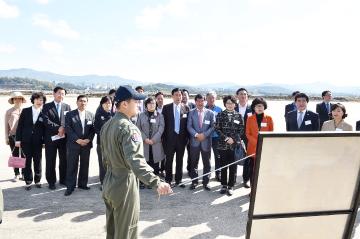공군제15특수임무비행단 안보현장 견학