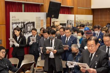 도산안창호선생 서거 85주기 추모식