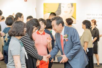 성인발달장애인 벽화팀 '그리아미' 전시회
