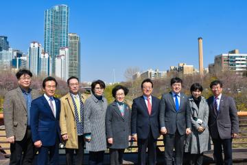 양재천 힐링 벚꽃 축제