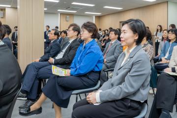 강남지역자활센터 및 강남구 어린이급식관리지원센터 이전·개소식