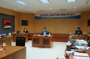 2010년도 강남구의회 행정사무감사