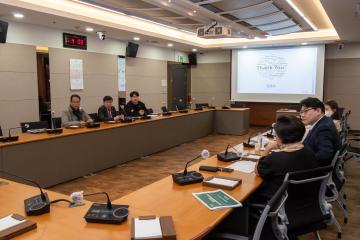 의원연구단체 연구용역 착수보고회(강남구 해외 관광객 유치 방안 및 강남형 K-콘텐츠 활성화 정책 연구)