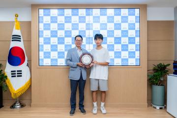 강남구의회 의원 추천 감사패 수여식