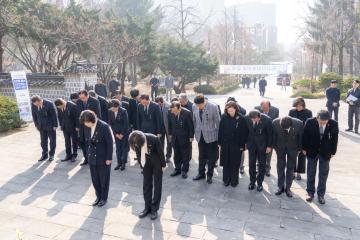 도산 안창호 서거 87주기 추모식