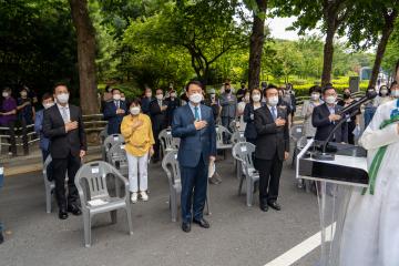 6·25 참전유공자 기념비 제막식