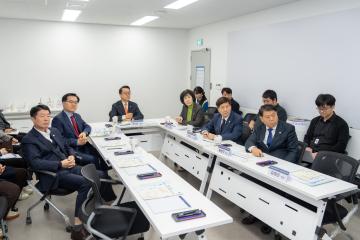 현장방문 강남미래전략추진 특별위원회(강남로봇플러스 테스트필드, 강남ICT로봇리빙랩)