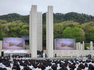제65주년 4.19혁명 기념식