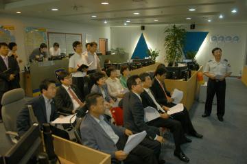 행정재경위원회 현장방문(강남CCTV 관제센터)