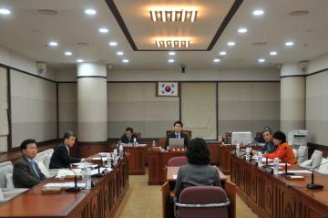 행정재경위원회 제1차회의