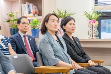 도곡시장 고객쉼터 개소식